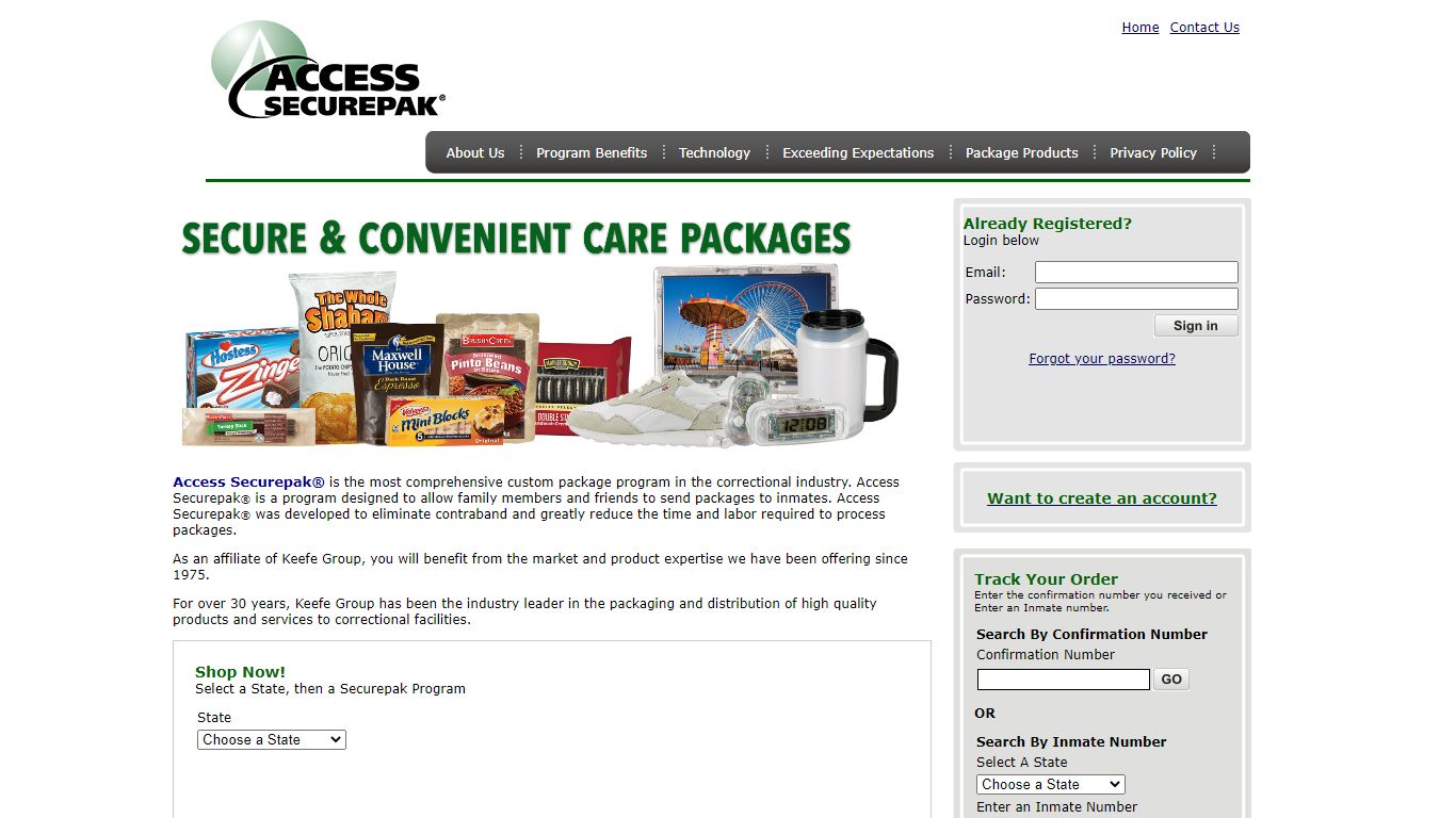 Ulster County Package Program - NY - Access Securepak